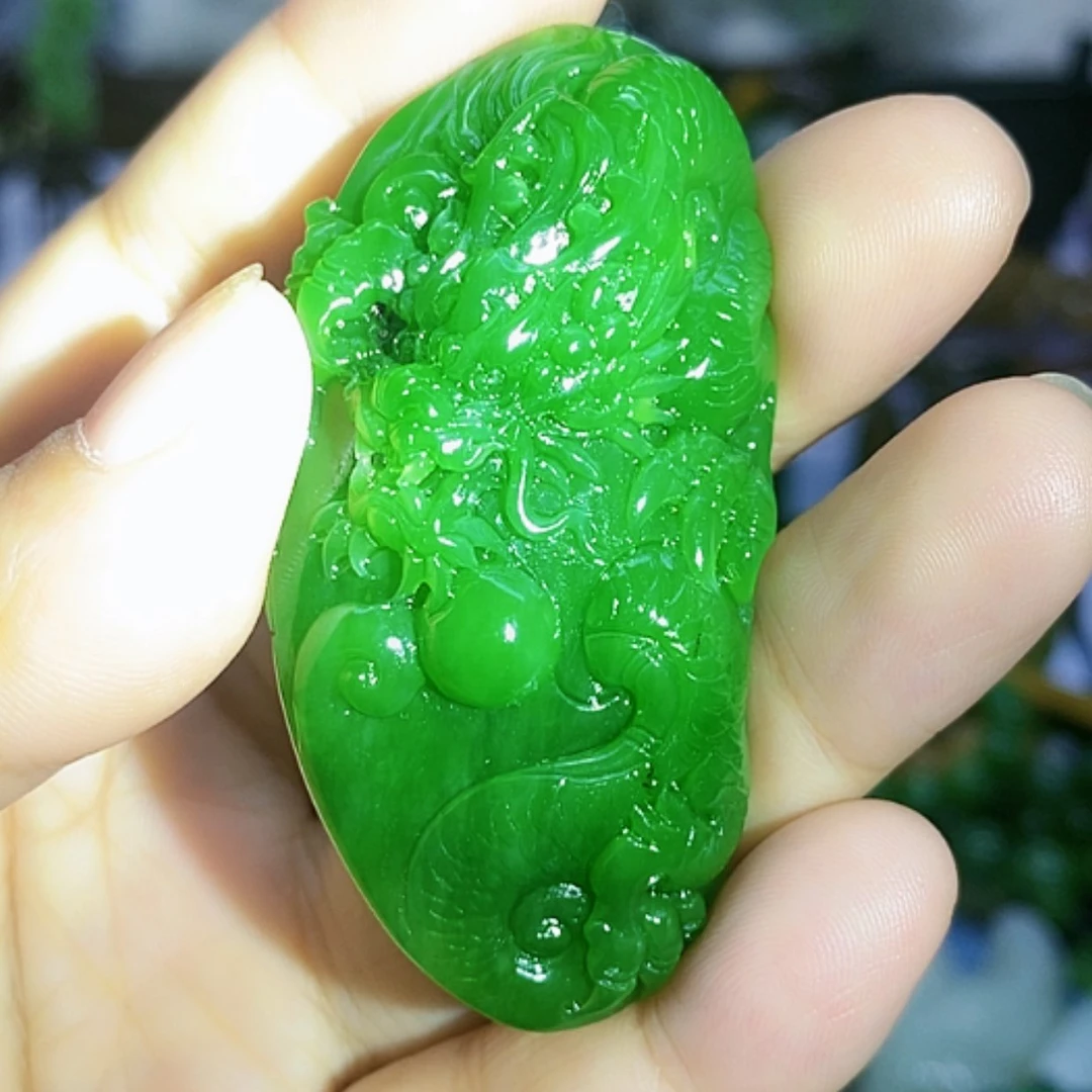【闪购商品】未镶嵌和田玉（碧玉）挂件