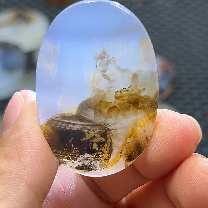 O***ℳ未镶嵌玛瑙/玉髓珠宝半成品