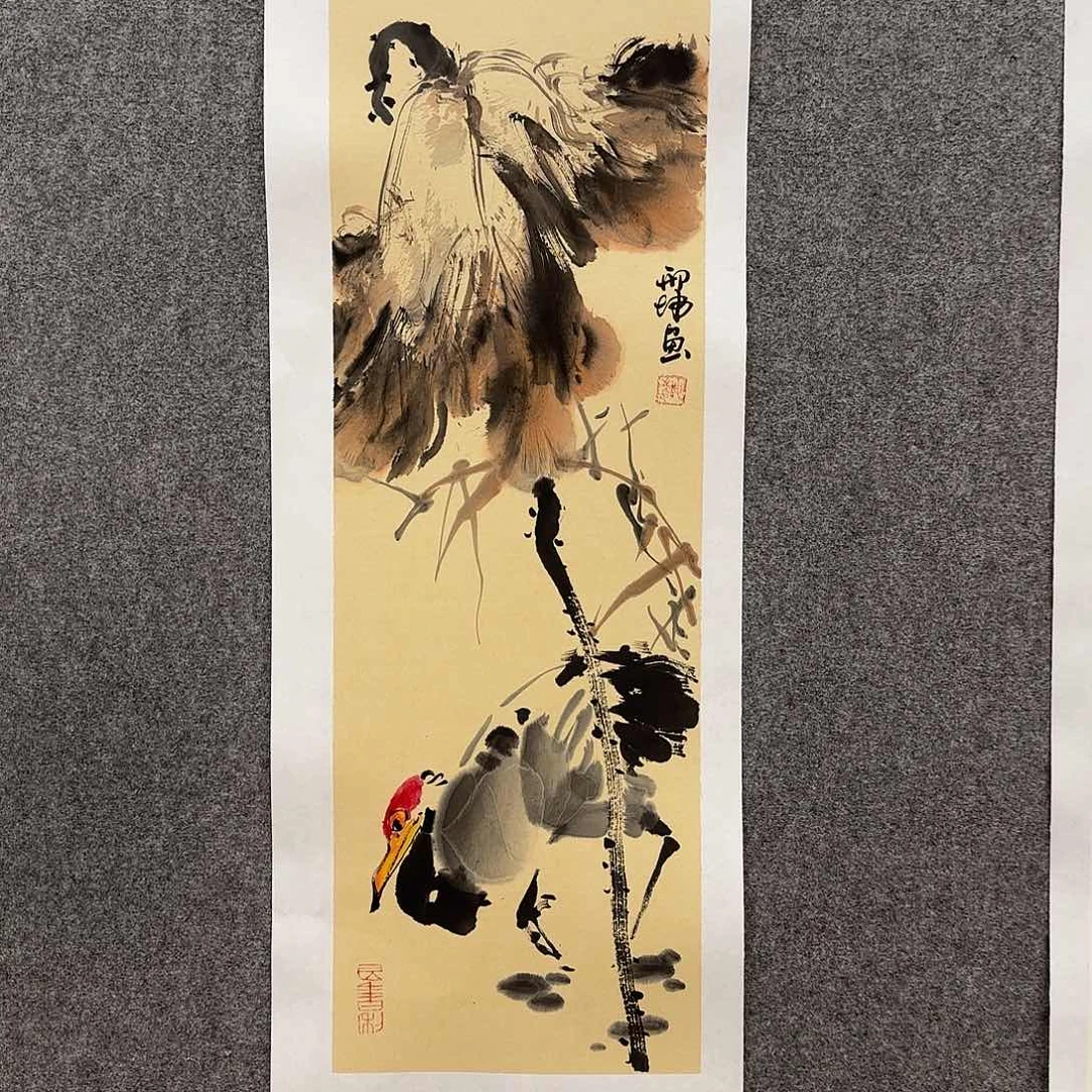 国画邢坤老师手绘作品
