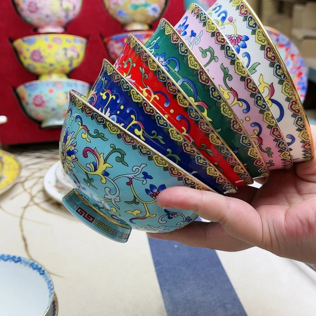 【闪购商品】珐琅4.5英寸6混。。。。。