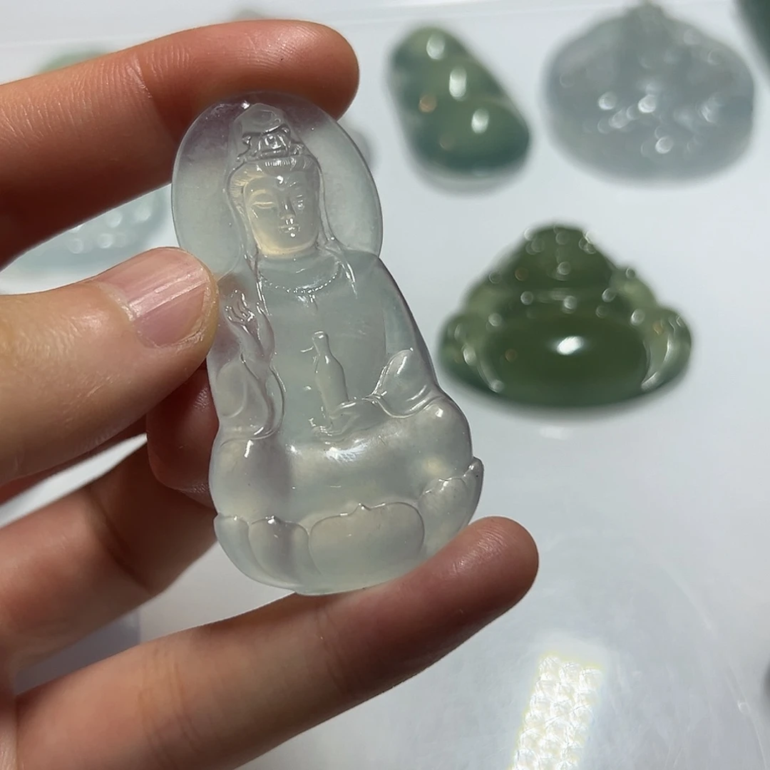 未镶嵌定制翡翠挂件