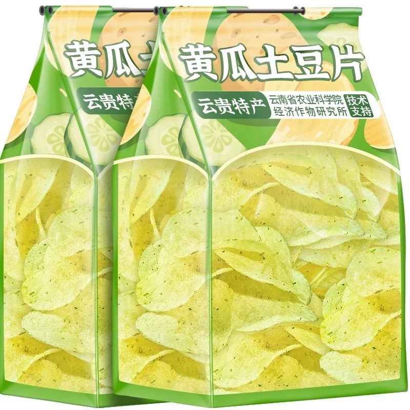 农科院黄瓜土豆片香辣味洋芋片解馋薯片休闲零食解馋小吃云贵特产