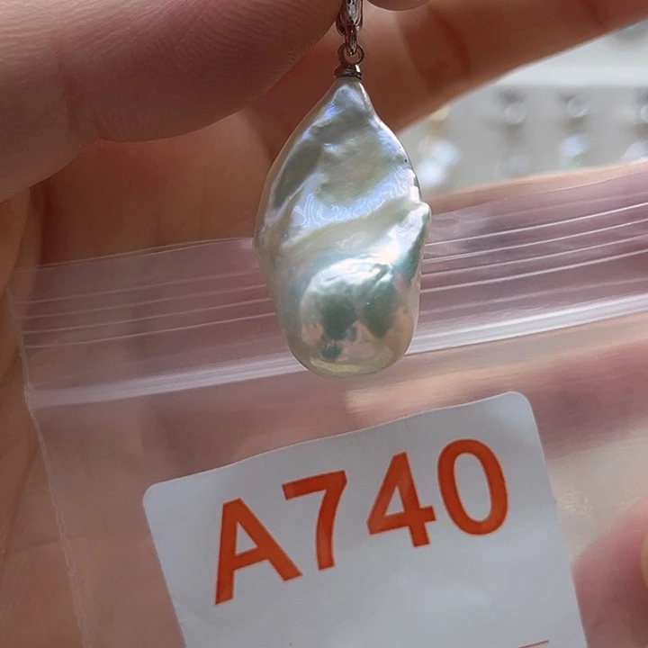 未镶嵌天然珍珠。  漏 漏 漏淡水珍珠