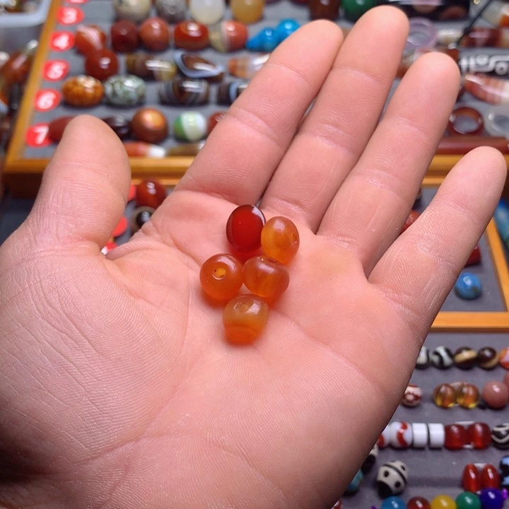 玛瑙/玉髓吊坠(不含链)未镶嵌記*