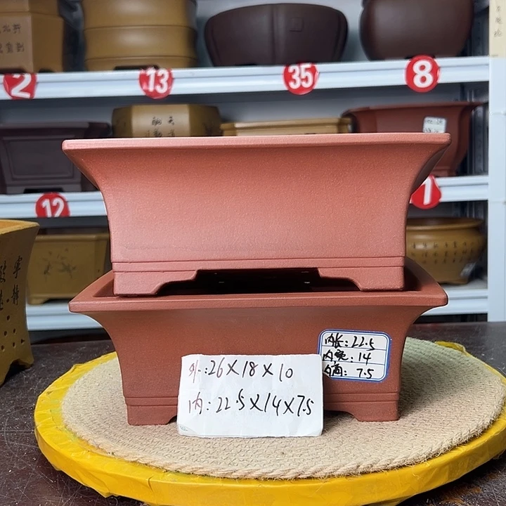 花盆紫砂蛇年大吉