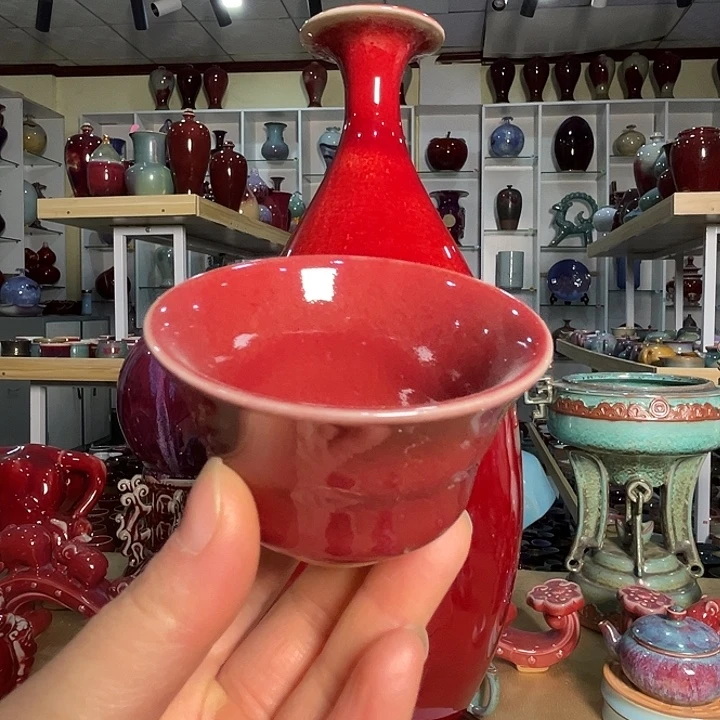 钧瓷摆件钧瓷茶具钧瓷茶具