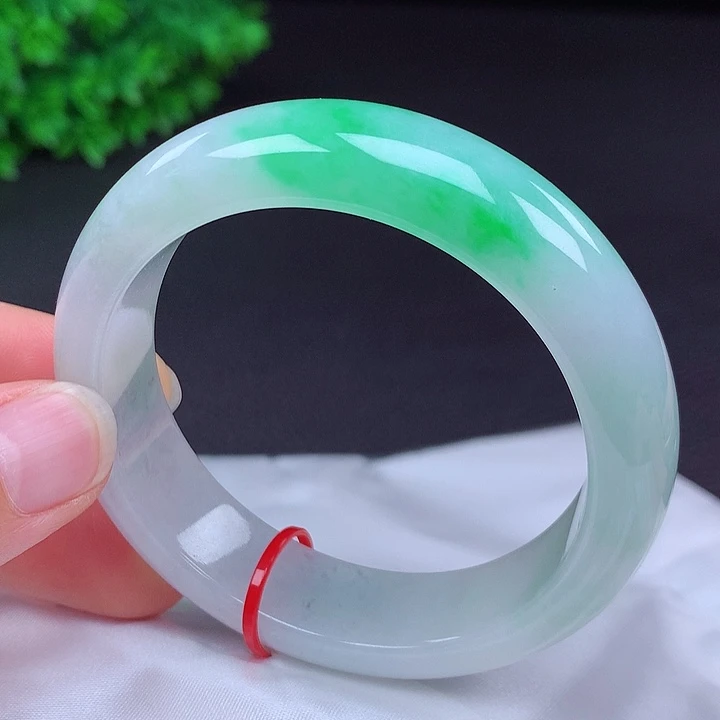 翡翠未镶嵌手镯56圈口431625