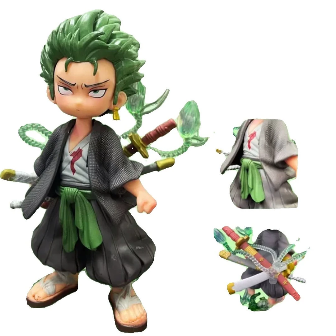 海贼王 Q版 两年后 索隆佐罗手办 动漫 模型 盒装摆件 周边 礼物