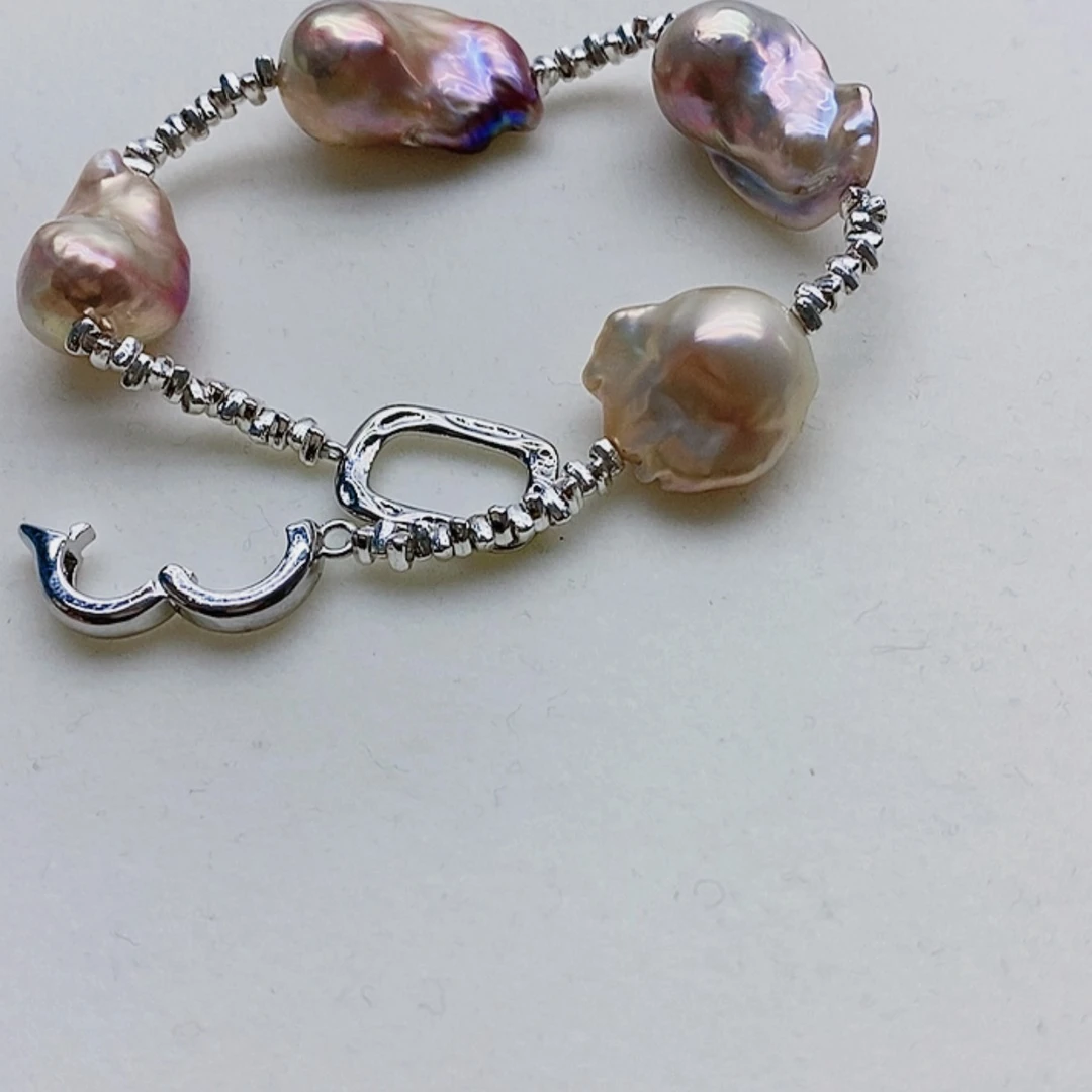 【闪购商品】淡水珍珠耳饰银S925镶嵌