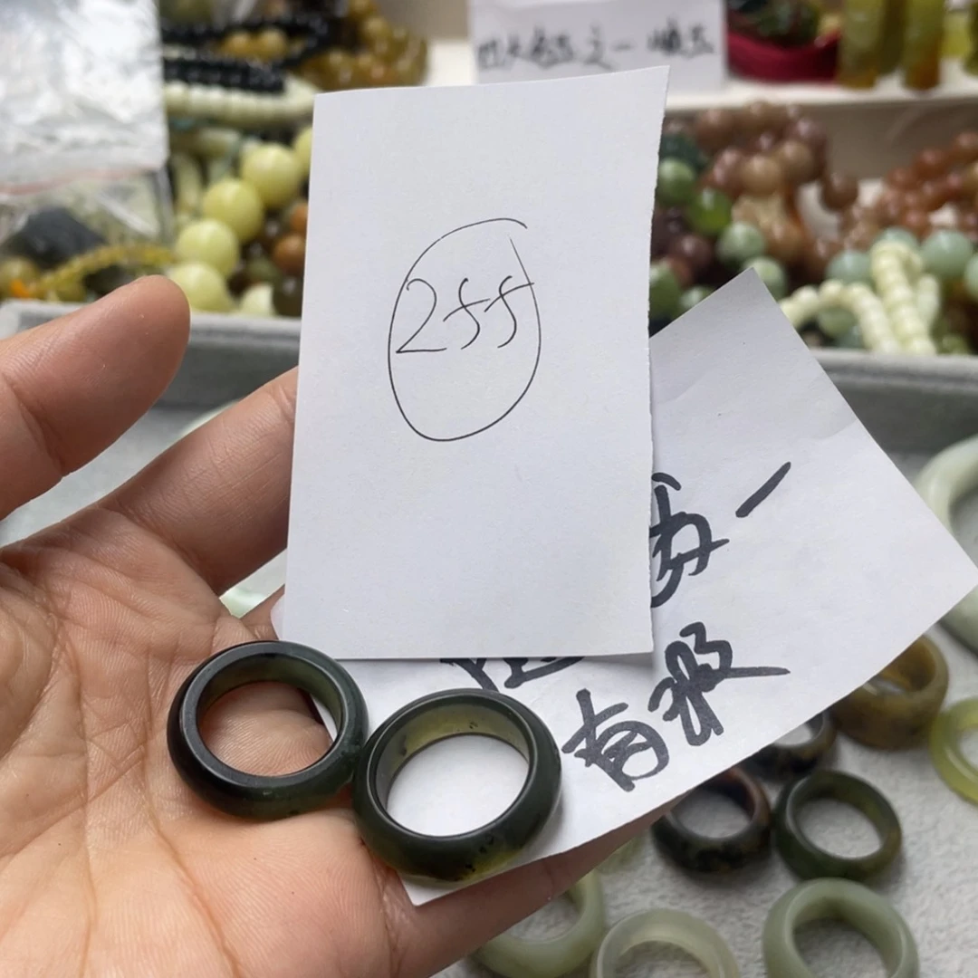 蛇纹石玉手链未镶嵌