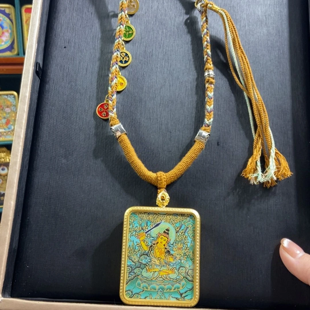 吊坠暖**妈美丽的唐卡结缘