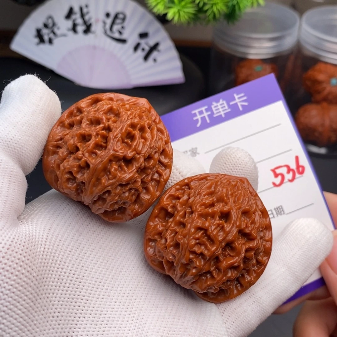把件文玩核桃41水龙纹536