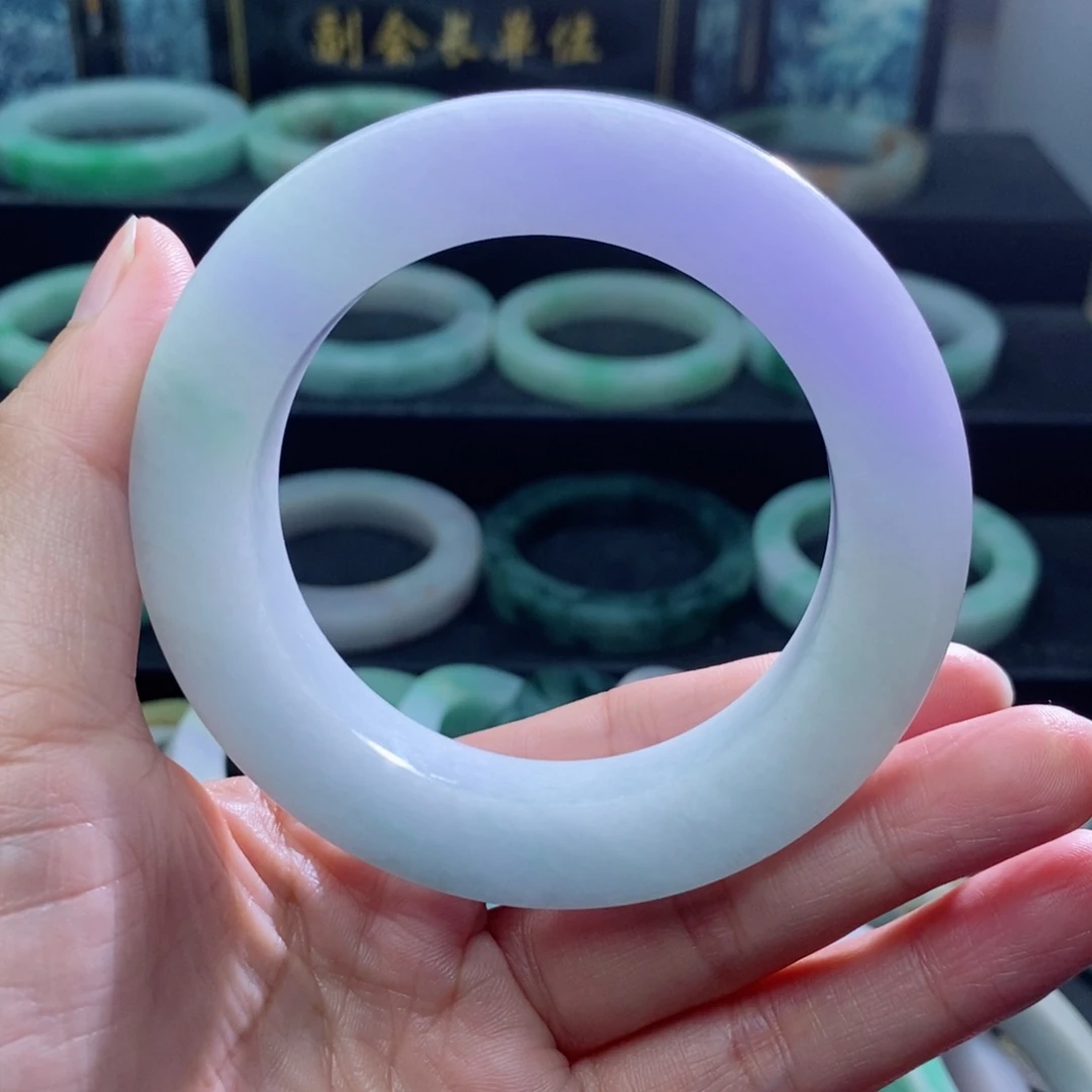 定制翡翠手镯未镶嵌笨***鹅