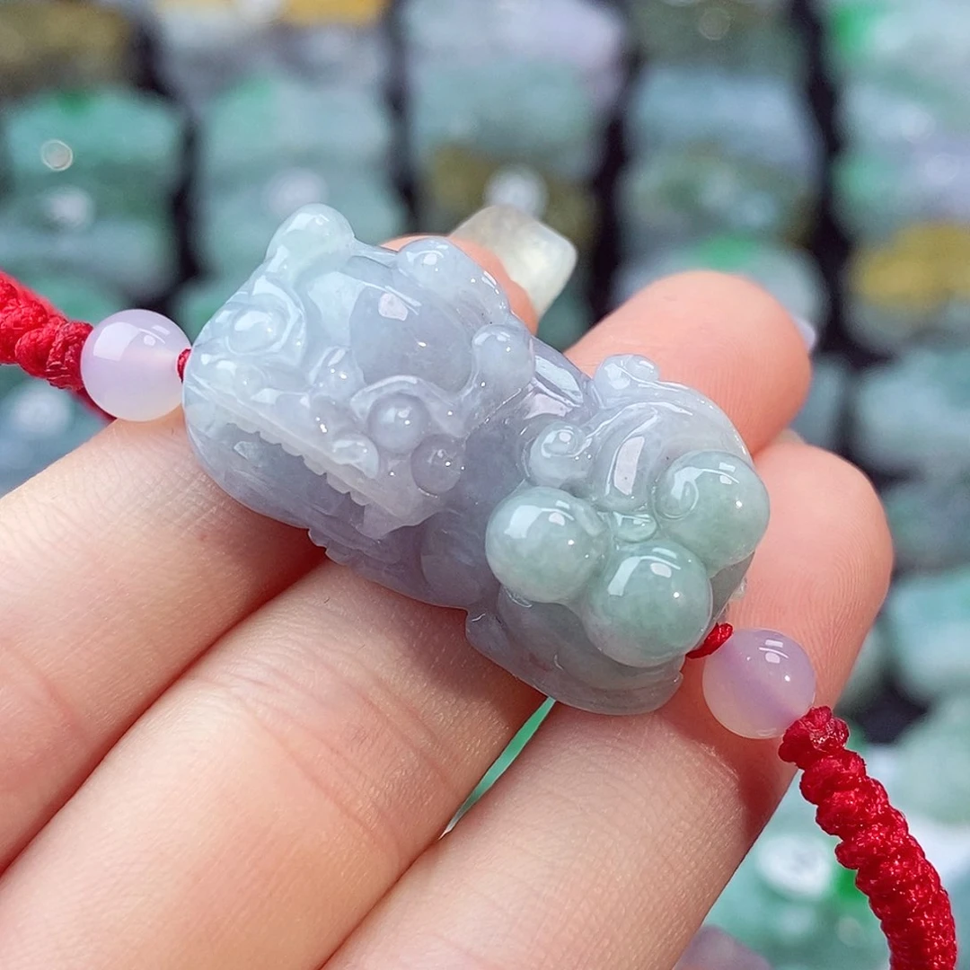 颈饰未镶嵌翡翠天然