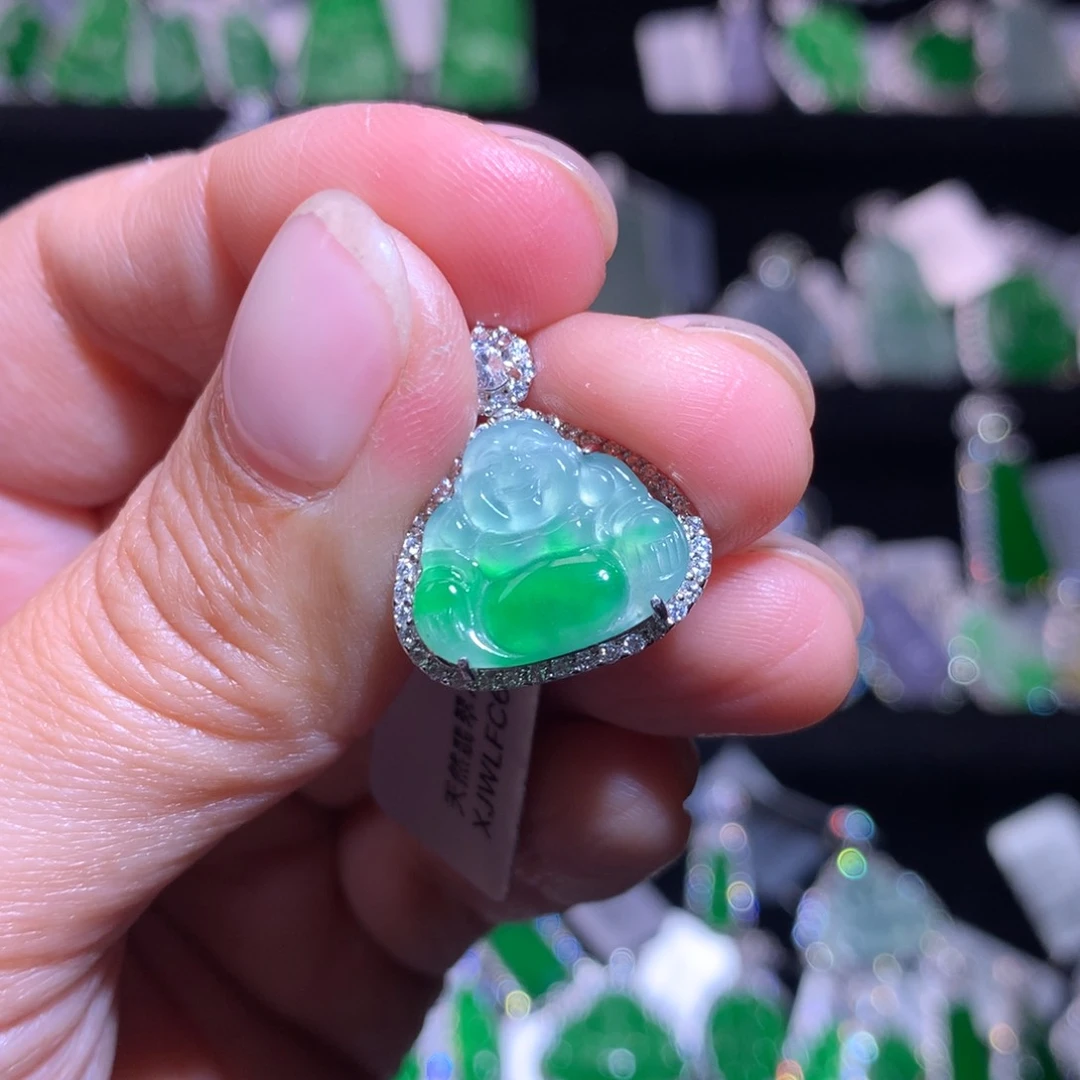 【闪购商品】银S925镶嵌戒指翡翠