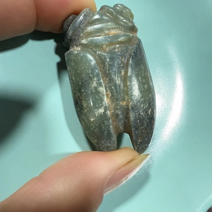 透闪石质玉未镶嵌挂件