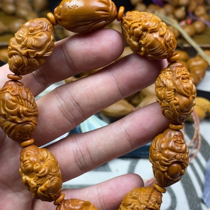 橄榄核手串/手链橄榄核雕工艺手串