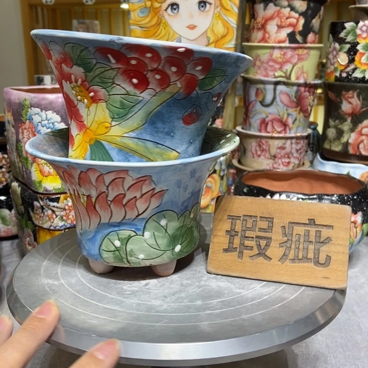 景德镇艺术手绘作品