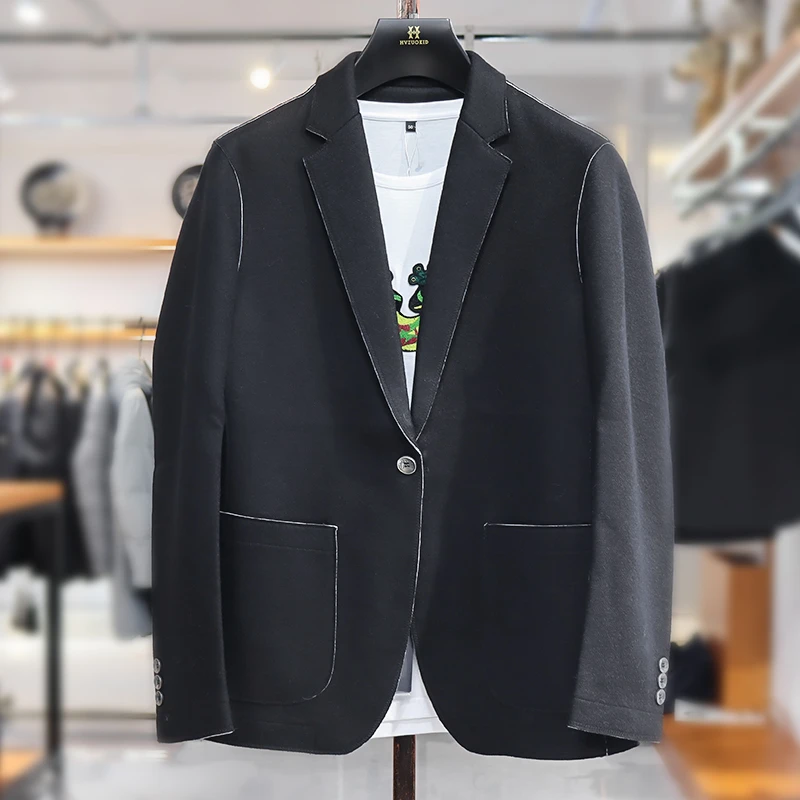 男装尾货早春季节便西外套1093