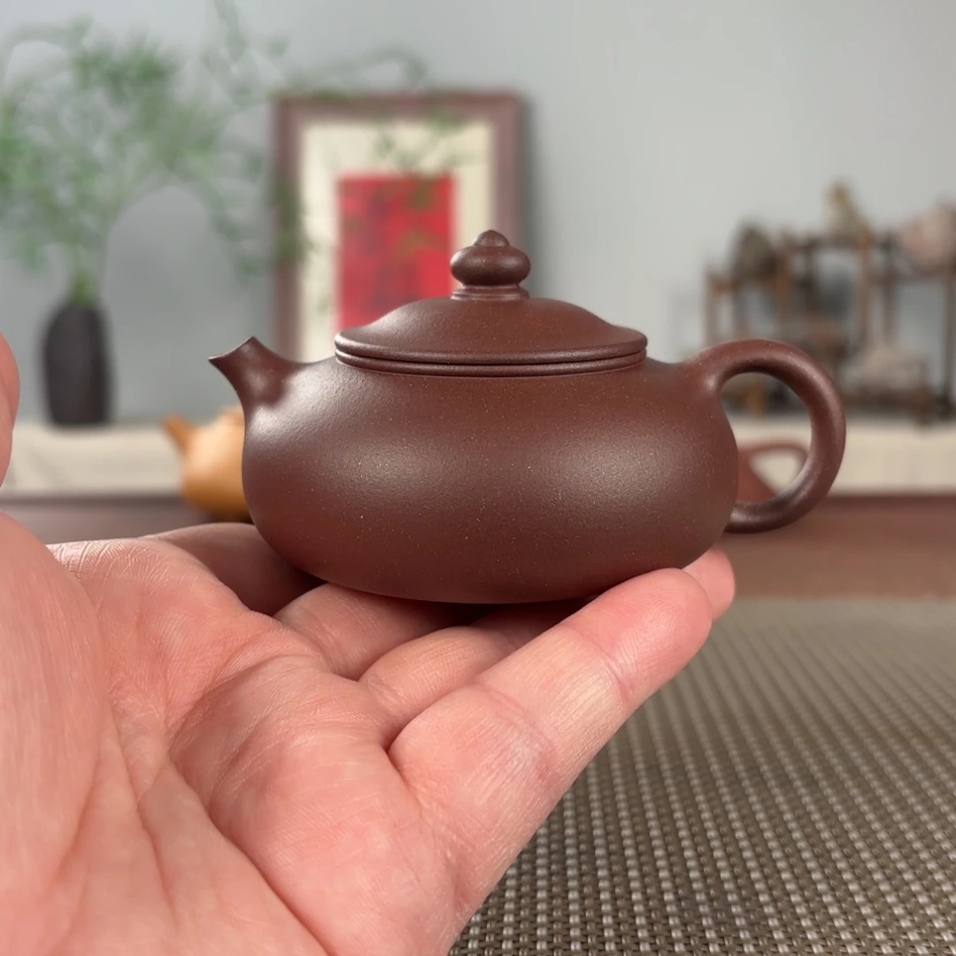 茶壶紫砂黄龙山原矿紫砂壶120