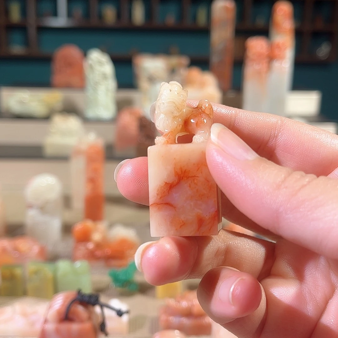 昌化石印石屠***擎印章印石1111111