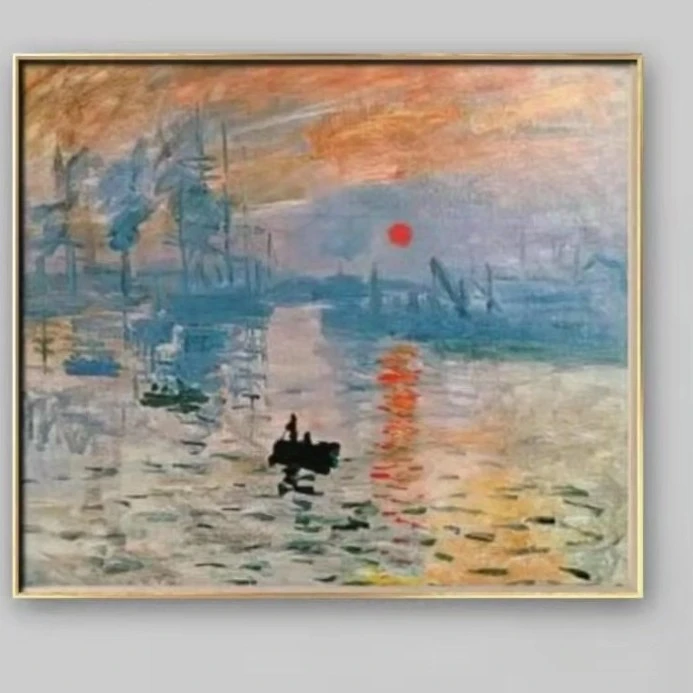 55x70纯手绘油画家居装饰画