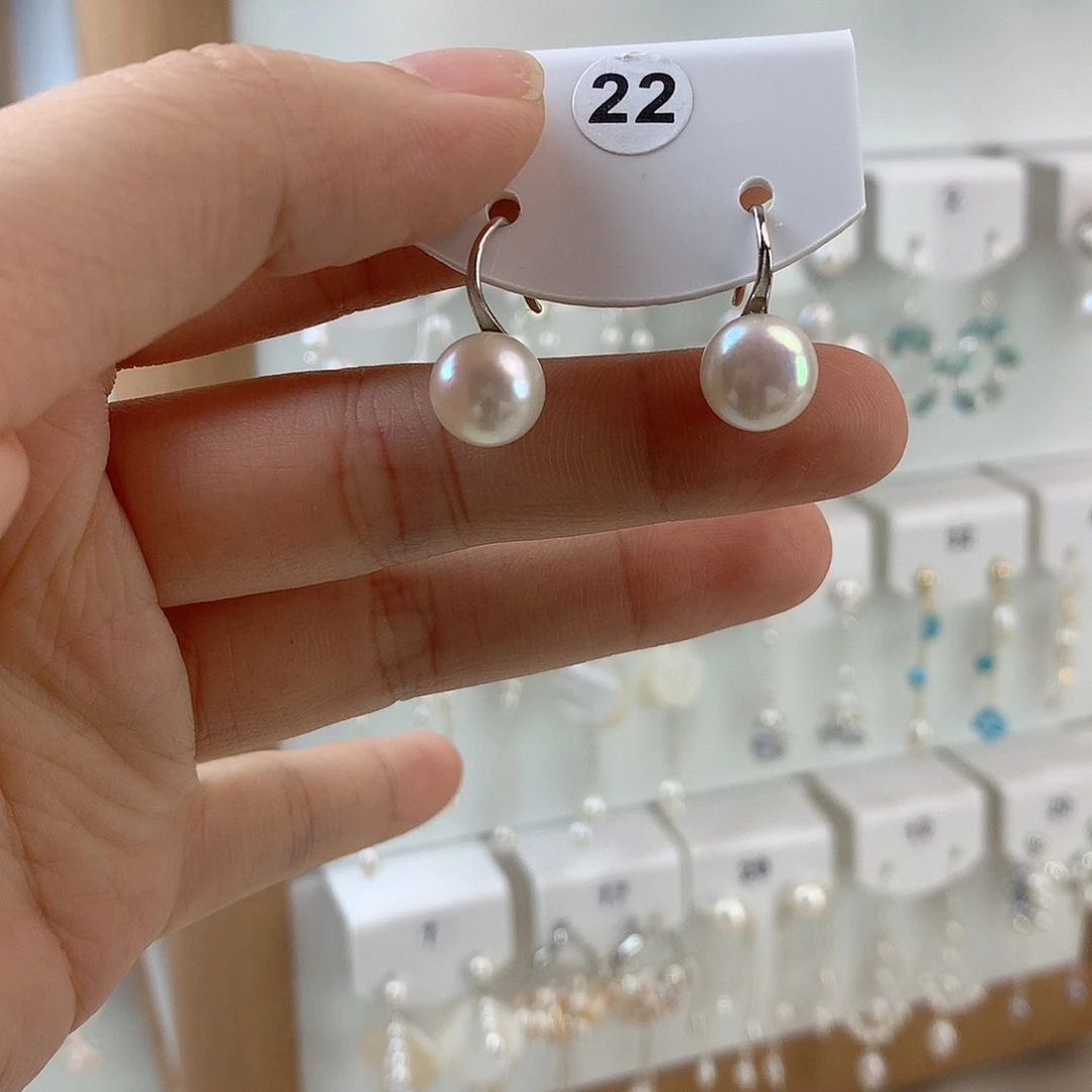 未镶嵌耳饰淡水珍珠