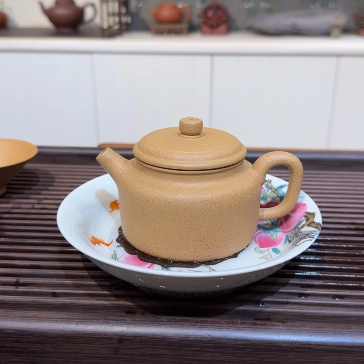 茶壶紫砂德钟黄段紫砂壶
