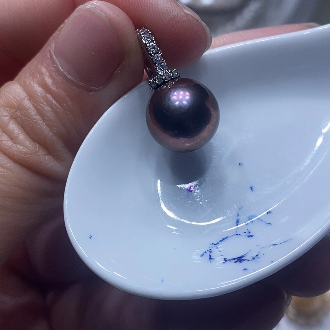 未镶嵌淡水珍珠吊坠