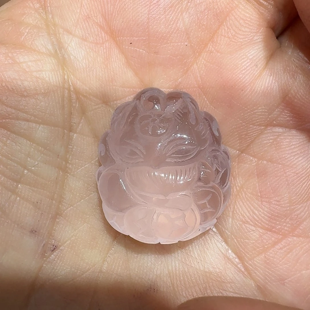 水晶颈饰未镶嵌西****鹰定制