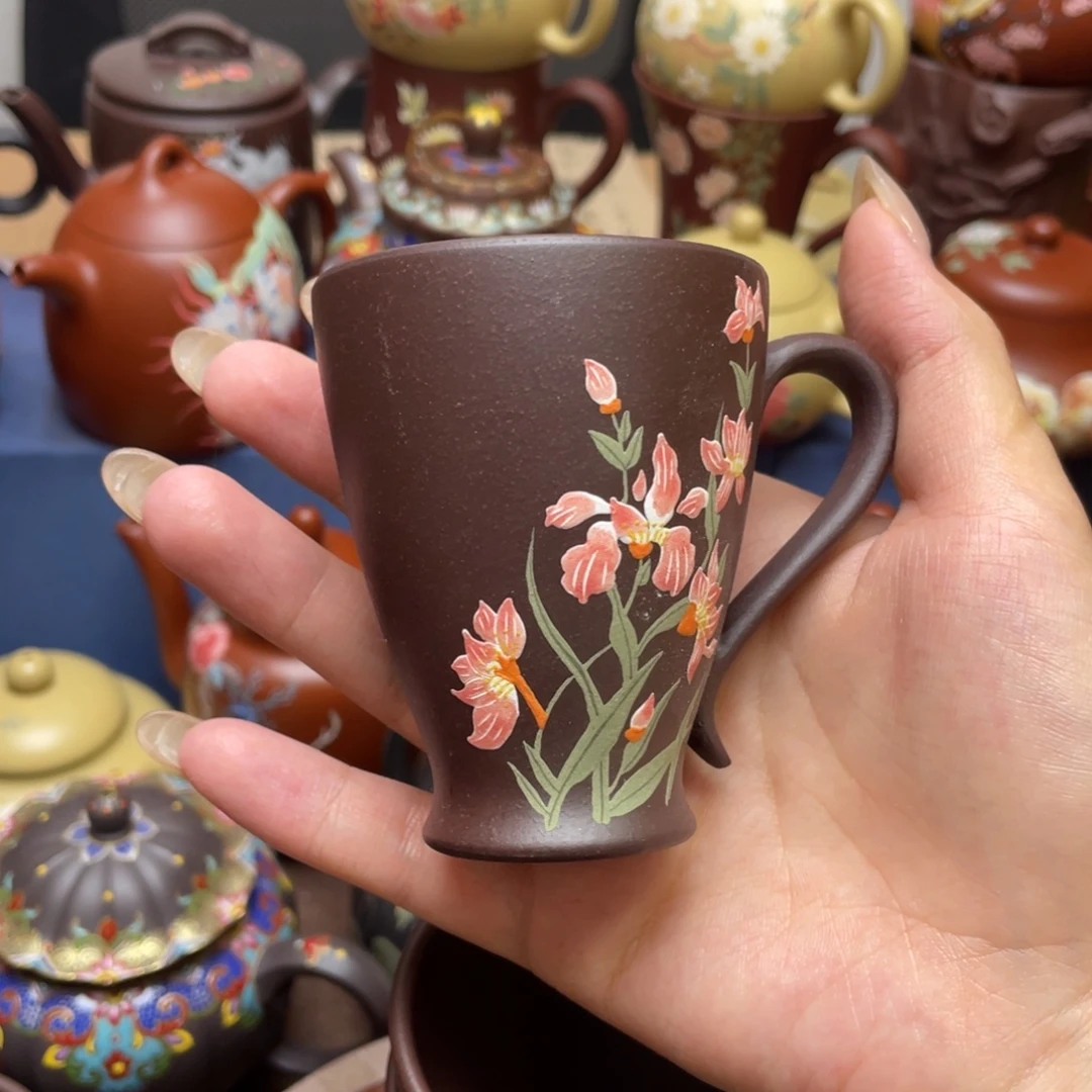 茶杯紫砂紫砂主人杯100cc
