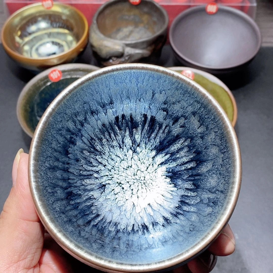 茶盏建盏主人杯茶壶盖碗品茗杯