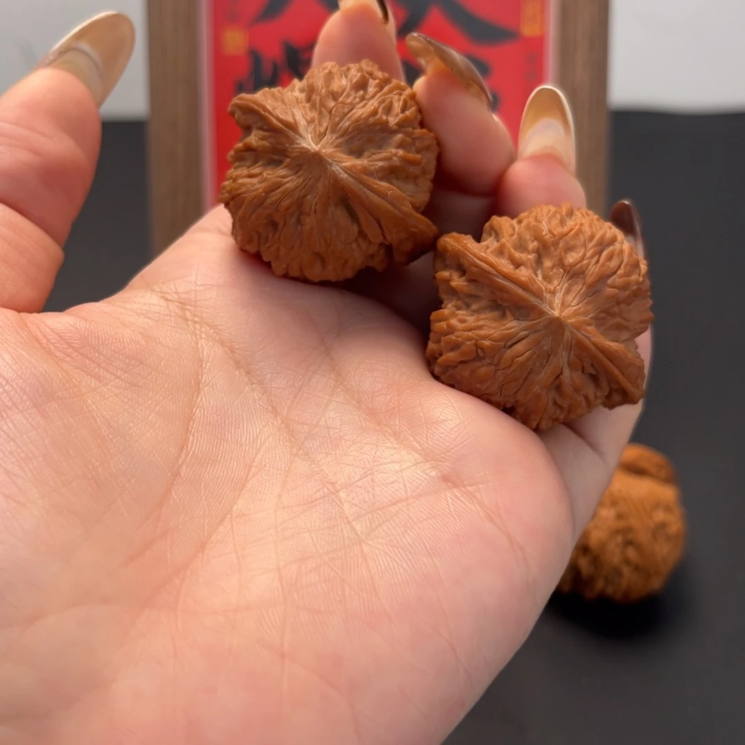 文玩核桃把件磨盘38