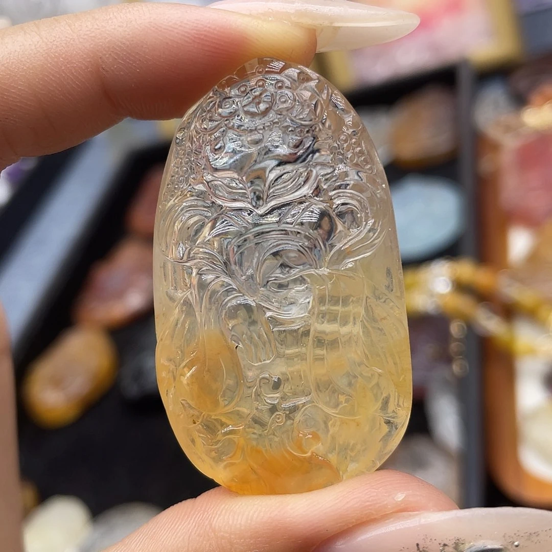 颈饰未镶嵌水晶天然
