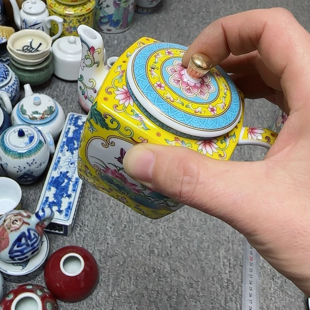 摆件冷*瓷器的工艺技术水平