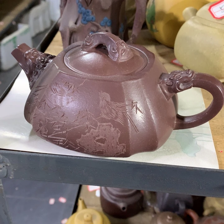 紫砂茶壶原矿手工63