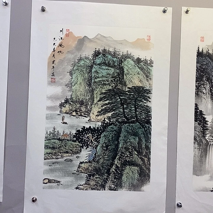 国画精品手绘作品