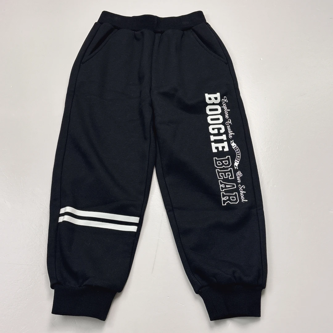 B.DUCK小黄鸭新款男童童款轻奢痞帅潮流时尚休闲运动长裤(095)