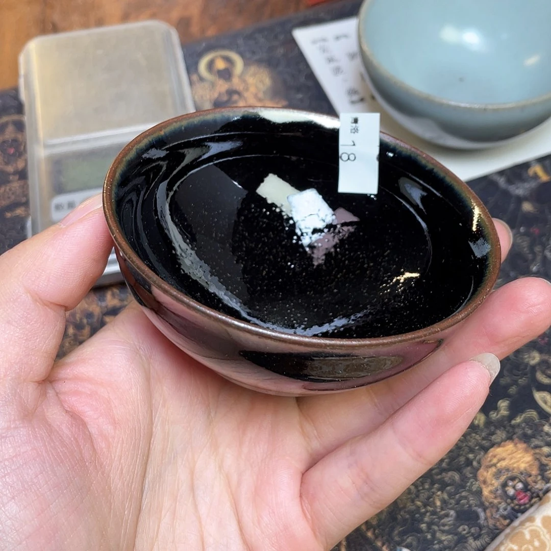 茶盏18 福临号建盏柴烧薄胎