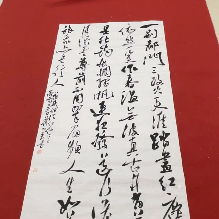 书法罗柏发老师书法作品