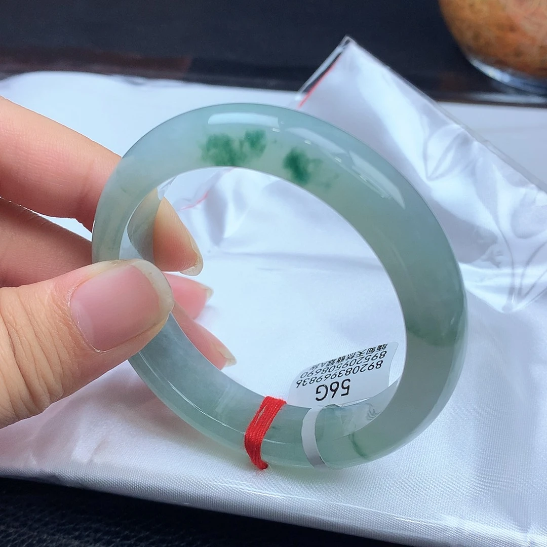 翡翠未镶嵌手镯天然缅甸翡翠A货手镯