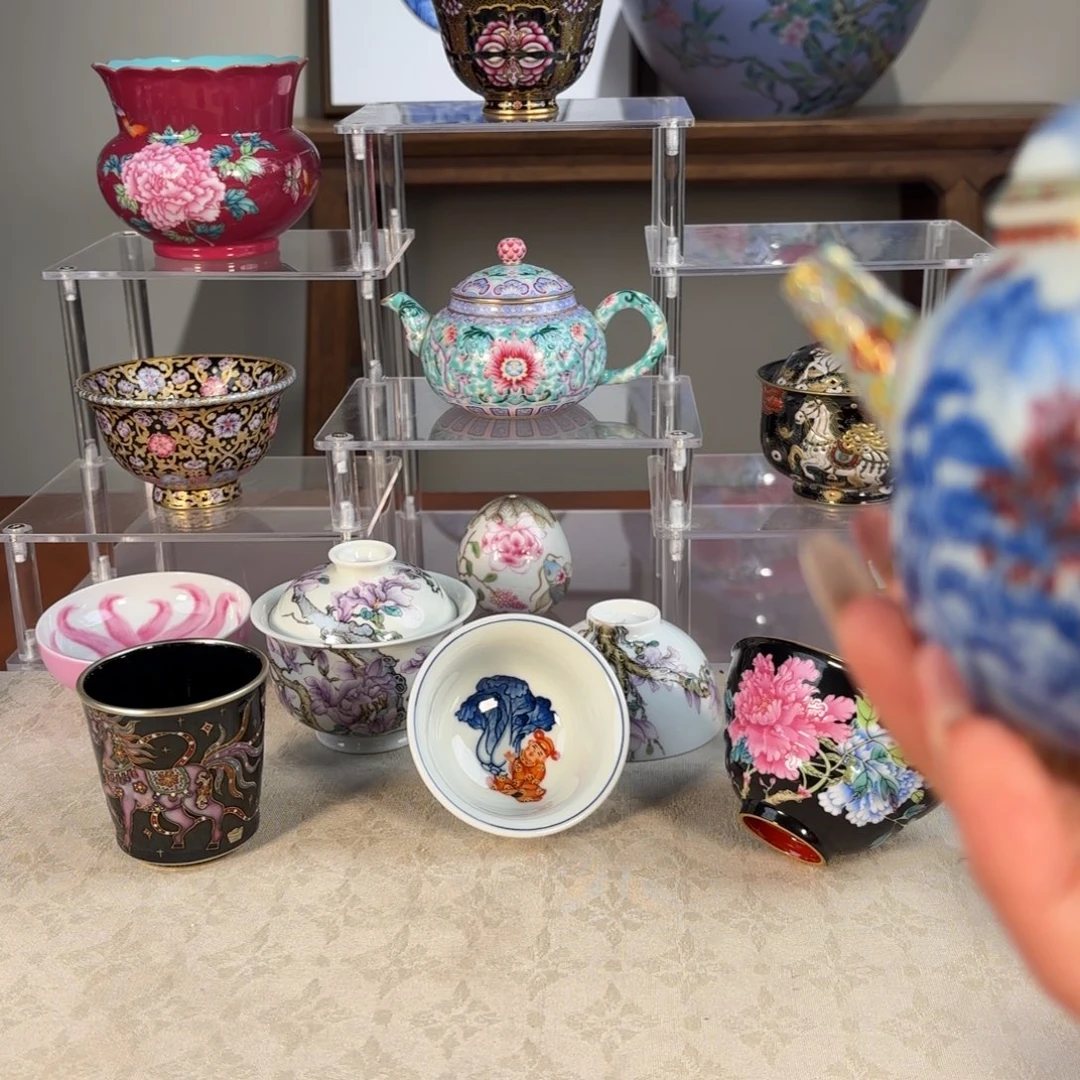 小****纯手工手绘 高端茶器