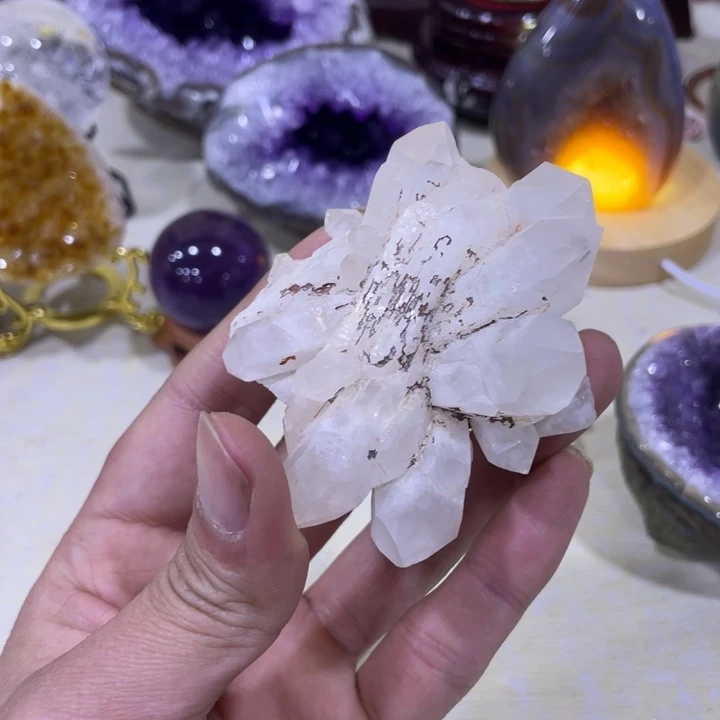 紫晶水晶球未镶嵌