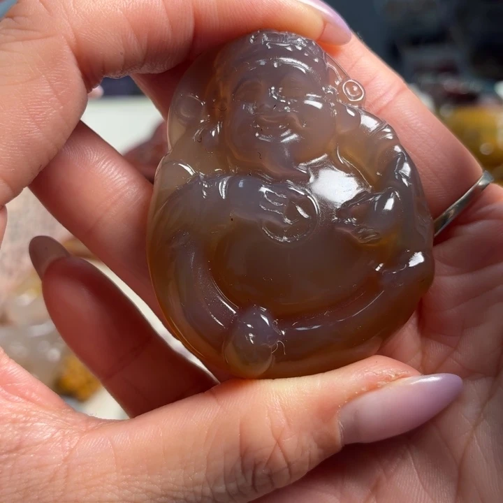 玛瑙/玉髓未镶嵌吊坠(不含链)