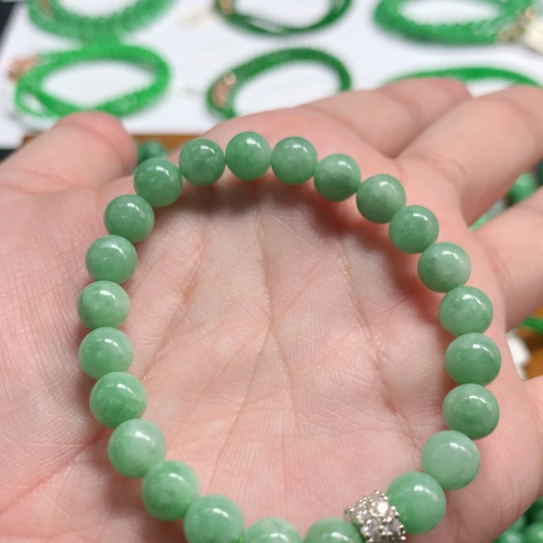 未镶嵌手链翡翠翡翠