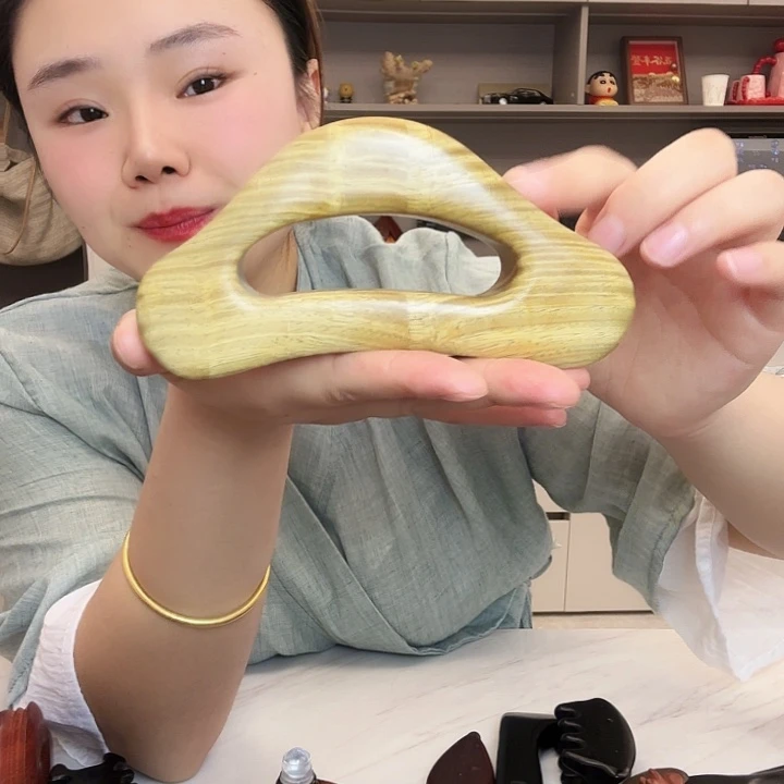 绿檀木三角推板微瑕