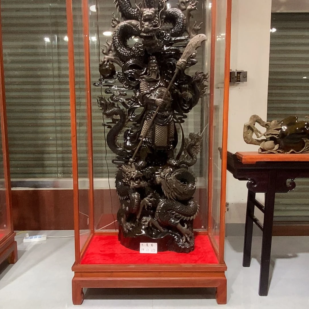 阴沉木李*周阴沉乌木摆件
