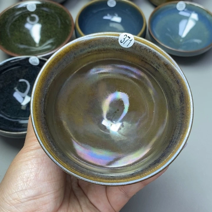 茶盏道*建窑建盏柴烧主人杯