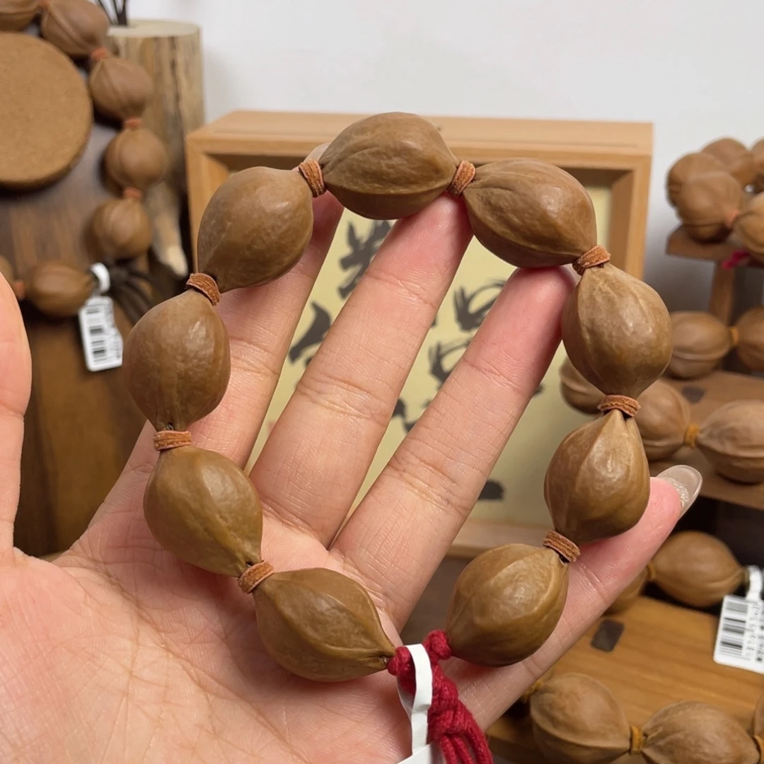 雾***氵橄榄核手串/手链19.5*27梅林铁核