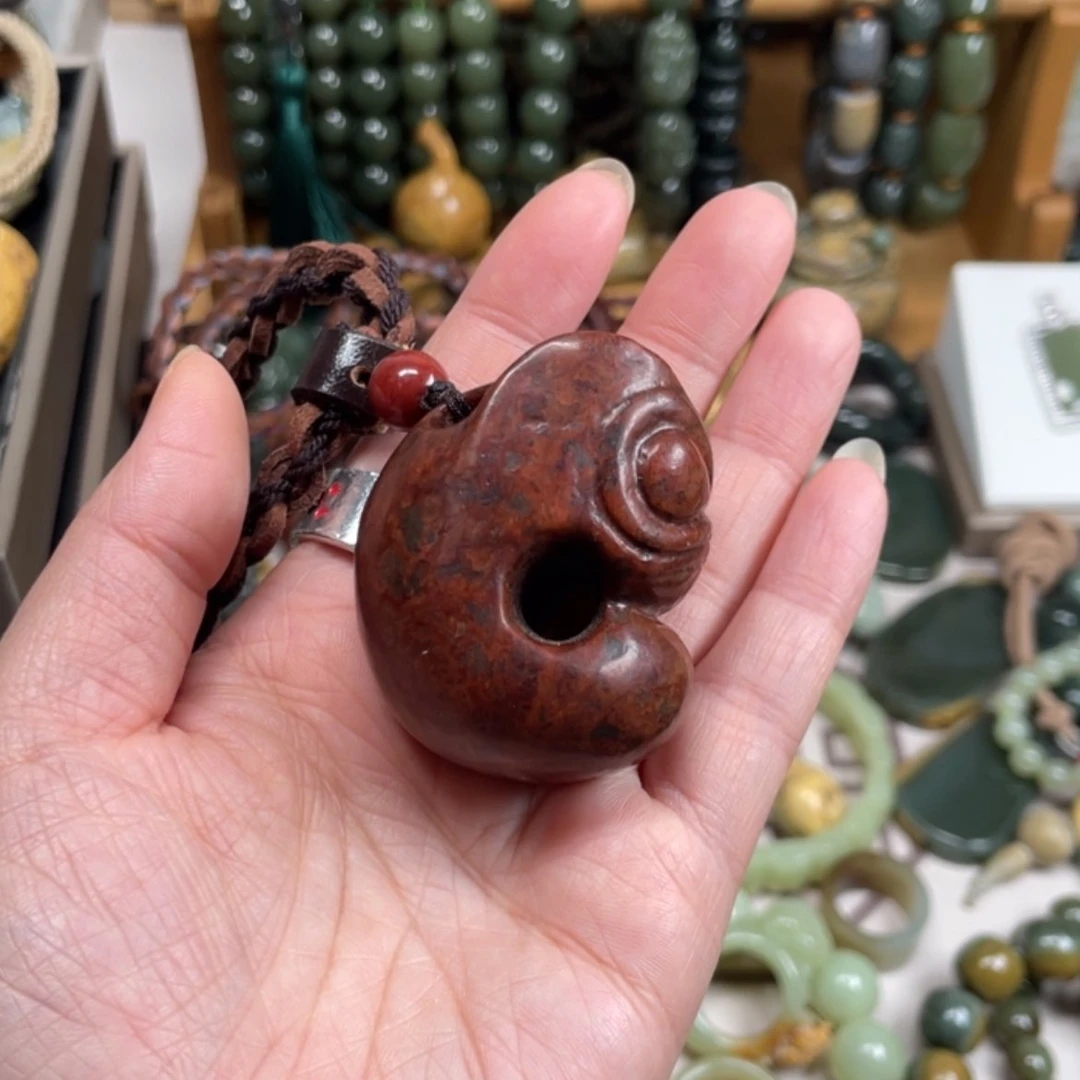 【闪购商品】岫岩河磨玉（透闪石质玉）手把件未镶嵌